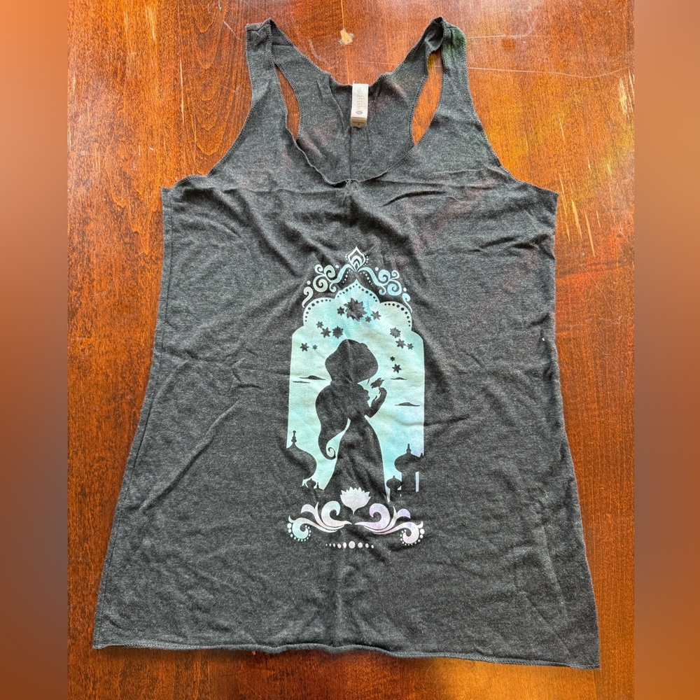 Gray Princess Jasmine Tank Top